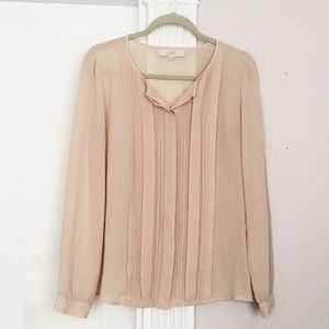 Blush Loft blouse